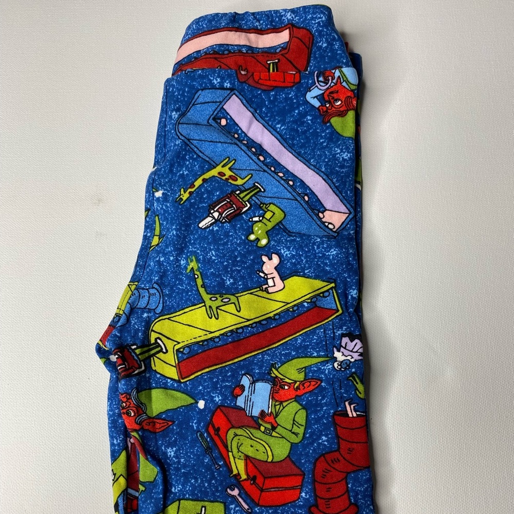 LuLaRoe Holiday Kids Leggings(L/XL)-New
